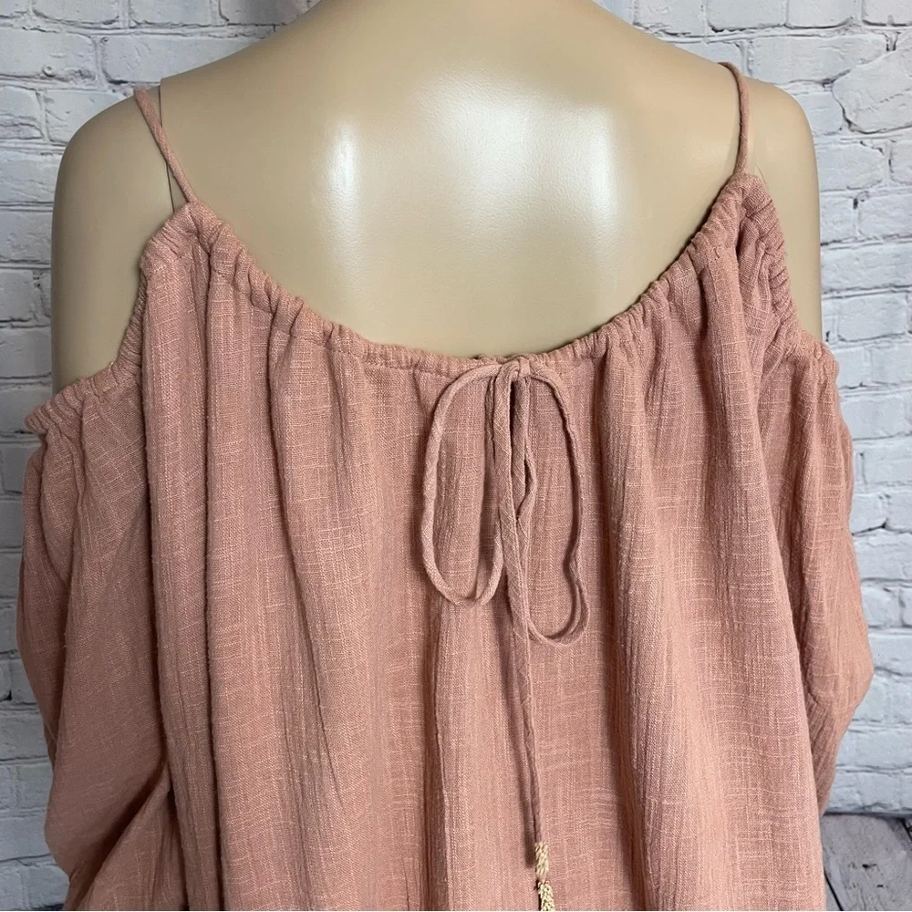 New Free People Stealin' Hearts Cotton Tunic Size M